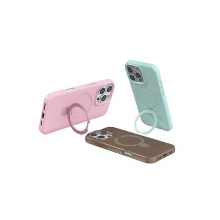 iPhone 16 Pro Max Regal Magsafe Standlı Kapak - Siyah