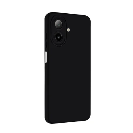 Galaxy A07 4G Nano içi Kadife Silikon - Siyah