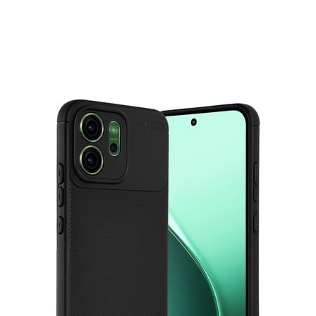 Reno 14F Auto Focus Karbon Kapak - Siyah