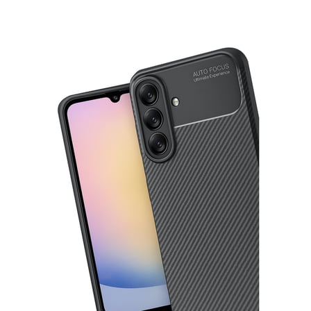 Galaxy A17 5G Auto Focus Karbon Kapak - Siyah