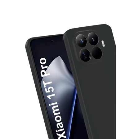 Mi 15T Pro First Silikon - Siyah