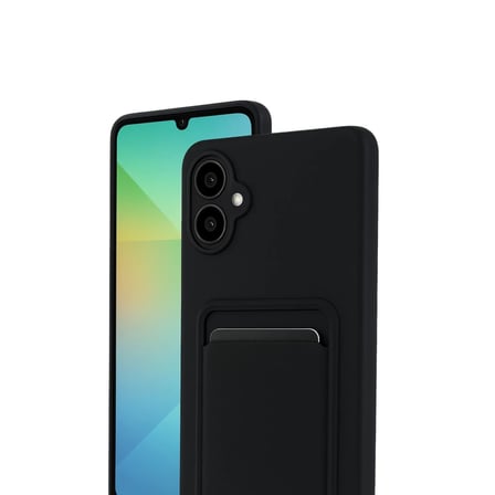 Galaxy A07 4G Kelvin Kartvizitli Silikon - Siyah