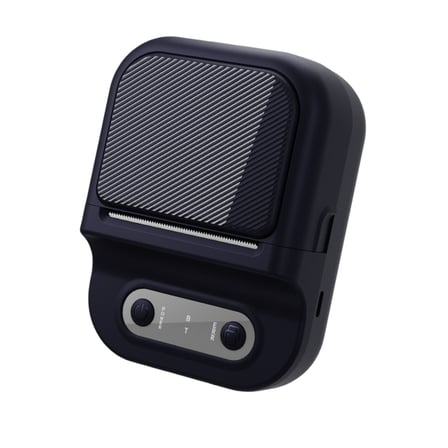 Bezos Professional P2 Kablosuz Termal Etiket Yazıcı Bluetooth Siyah