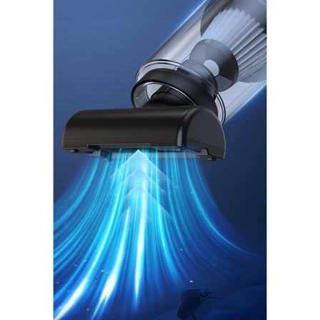 VC006 50W 4000 mAh Bataryalı Kablosuz Çok Fonksiyonlu Araç Süpürge - Siyah