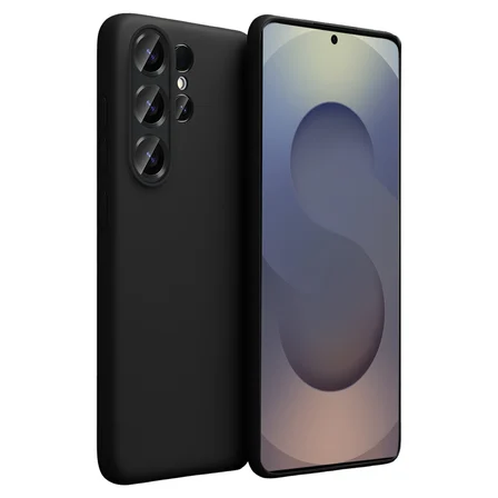 Galaxy S26 Ultra Nano içi Kadife Silikon - Siyah