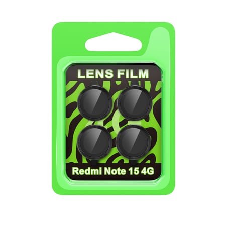 Redmi Note 15 4G Raze Metal Kamera Lens - Siyah