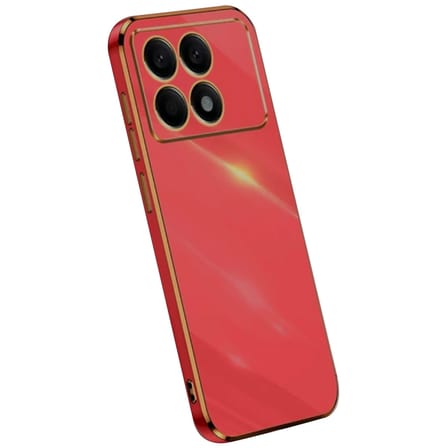 X6 Pro Kılıf Volet Silikon - Kırmızı
