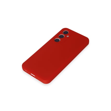 Galaxy A15 4G Kılıf First Silikon - Kırmızı