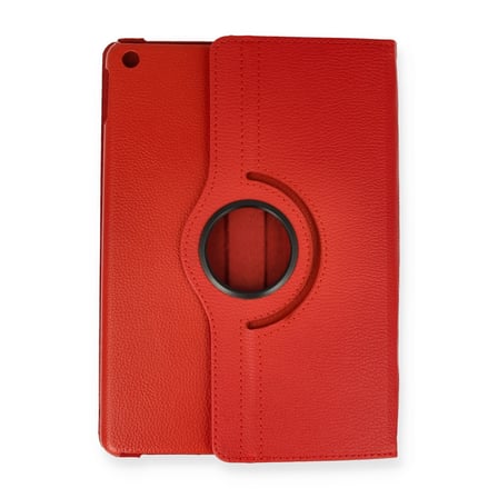 iPad Pro 11 (2024) Kılıf 360 Tablet Deri Kılıf - Kırmızı