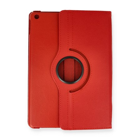 iPad Pro 13 (2024) Kılıf 360 Tablet Deri Kılıf - Kırmızı