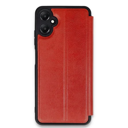 Galaxy A05 Kılıf Flip Cover - Kırmızı