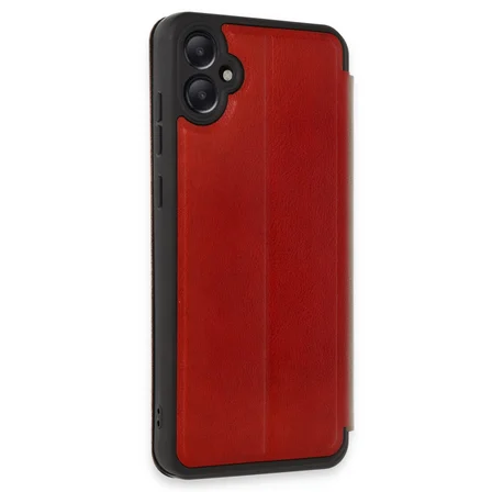 Galaxy A05 Kılıf Flip Cover - Kırmızı