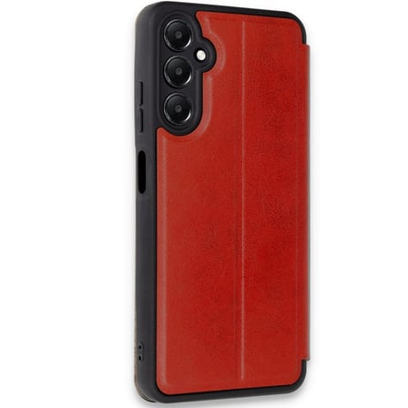 Galaxy A35 5G Kılıf Flip Cover - Kırmızı