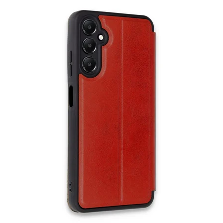 Galaxy A55 5G Kılıf Flip Cover - Kırmızı