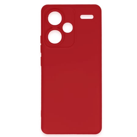 Note 13 Pro Plus Kılıf Nano içi Kadife Silikon - Kırmızı