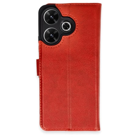 13 4G Kılıf Trend S Plus Kapaklı Kılıf - Kırmızı
