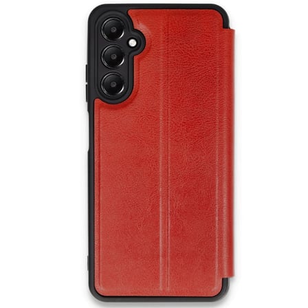 Galaxy A16 5G Kılıf Flip Cover - Kırmızı