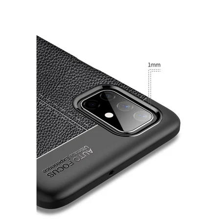 Galaxy M51 Kılıf Auto Focus Kapak - Kırmızı