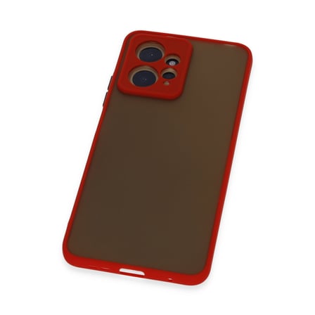Redmi Note 12 4G Kılıf Montreal Silikon Kapak - Kırmızı