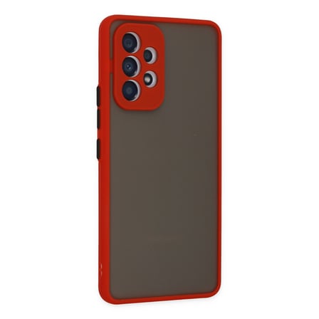 Erdo Ticaret Galaxy A33 5G Kılıfı Silikon Kırmızı Darbe Emici Arka Kılıf