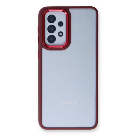 Galaxy A73 5G Kılıf Dora Kapak - Kırmızı