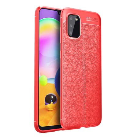 Galaxy A02S Kılıf Auto Focus Kapak - Kırmızı