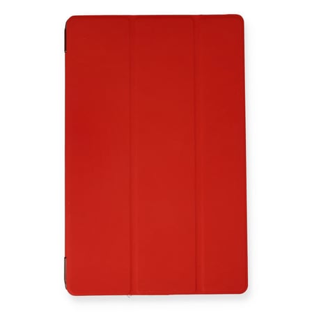 Galaxy T970 Tab S7 Plus 12.4 Kılıf Tablet Smart Kılıf - Kırmızı