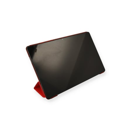 Galaxy T970 Tab S7 Plus 12.4 Kılıf Tablet Smart Kılıf - Kırmızı