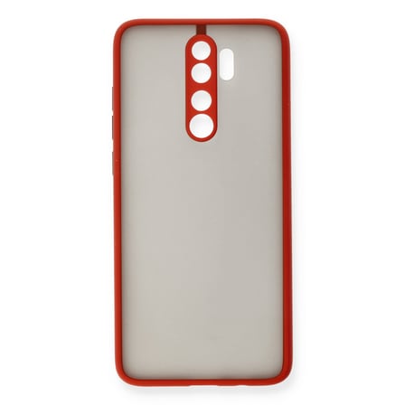 Redmi Note 8 Pro Kılıf Montreal Silikon Kapak - Kırmızı