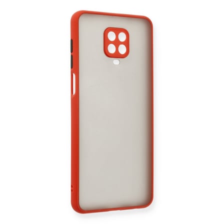Redmi Note 9 Pro Kılıf Montreal Silikon Kapak - Kırmızı