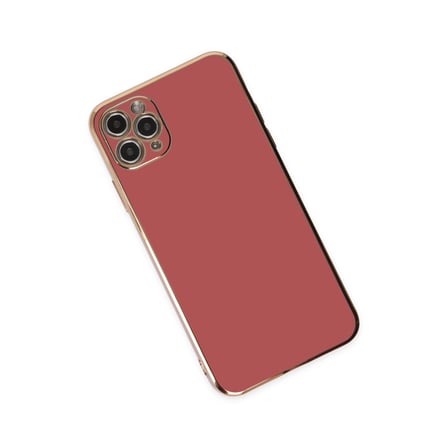 iPhone 11 Pro Max Kılıf Volet Silikon - Kırmızı