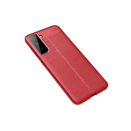 Galaxy S21 Plus Kılıf Auto Focus Kapak - Kırmızı