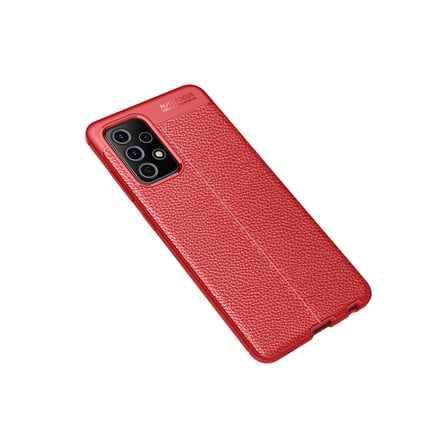 Galaxy A52 Kılıf Auto Focus Kapak - Kırmızı