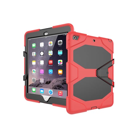 iPad 5 Air 9.7 Kılıf Griffin Tablet Kapak - Kırmızı