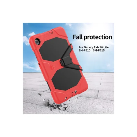 Galaxy P610 Tab S6 Lite 10.4 Kılıf Griffin Tablet Kapak - Kırmızı