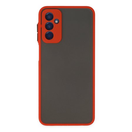 Galaxy M13 Kılıf Montreal Silikon Kapak - Kırmızı
