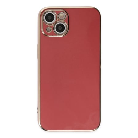 iPhone 14 Kılıf Volet Silikon - Kırmızı