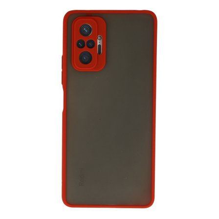 Redmi Note 10 Pro Kılıf Montreal Silikon Kapak - Kırmızı