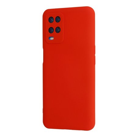 A54 4G Kılıf Nano içi Kadife Silikon - Kırmızı