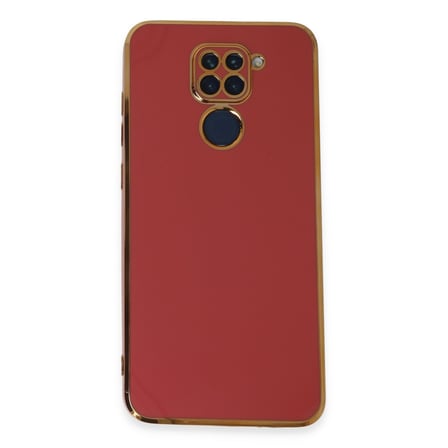 Redmi Note 9 Kılıf Volet Silikon - Kırmızı