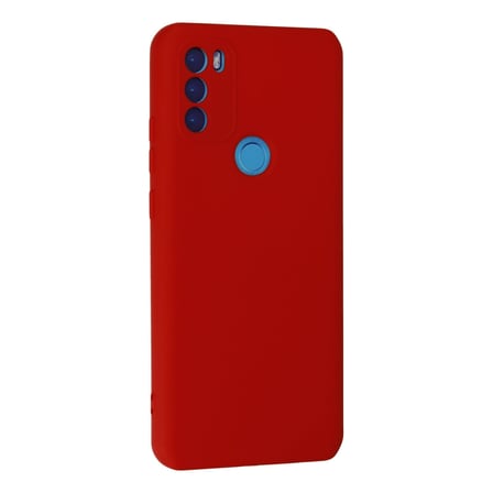 GM 21 Plus Kılıf Nano içi Kadife Silikon - Kırmızı