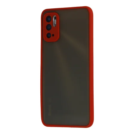 Redmi Note 10 5G Kılıf Montreal Silikon Kapak - Kırmızı