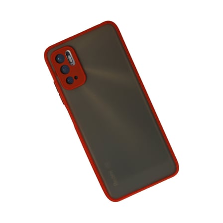 Redmi Note 10 5G Kılıf Montreal Silikon Kapak - Kırmızı