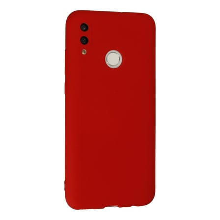 P Smart 2019 Kılıf Nano içi Kadife Silikon - Kırmızı