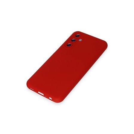 Galaxy M34 5G Kılıf Nano içi Kadife Silikon - Kırmızı