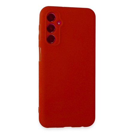Erdo Ticaret Galaxy M34 5G Kılıf Silikon Kırmızı Arka Kılıf