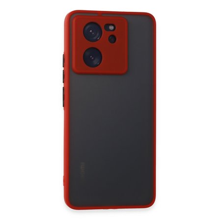 Mi 13T Pro Kılıf Montreal Silikon Kapak - Kırmızı