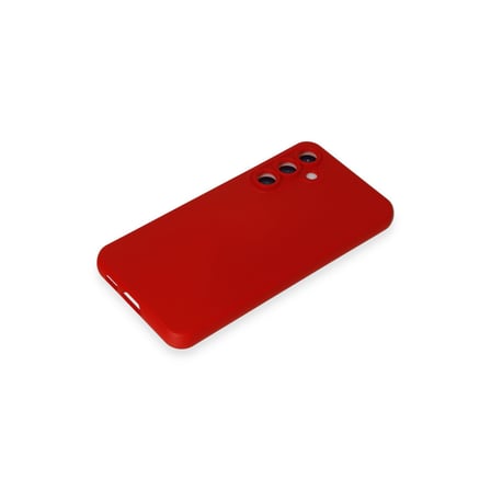 Galaxy S23 FE Kılıf Nano içi Kadife Silikon - Kırmızı