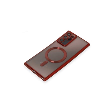 Galaxy Note 20 Ultra Kılıf Kross Magneticsafe Kapak - Kırmızı