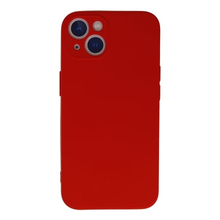 iPhone 13 Mini Kılıf Nano içi Kadife Silikon - Kırmızı